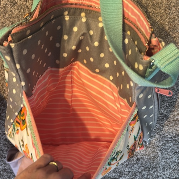 Matilda Jane Diaper Bag Floral and polka dots - Picture 6 of 13